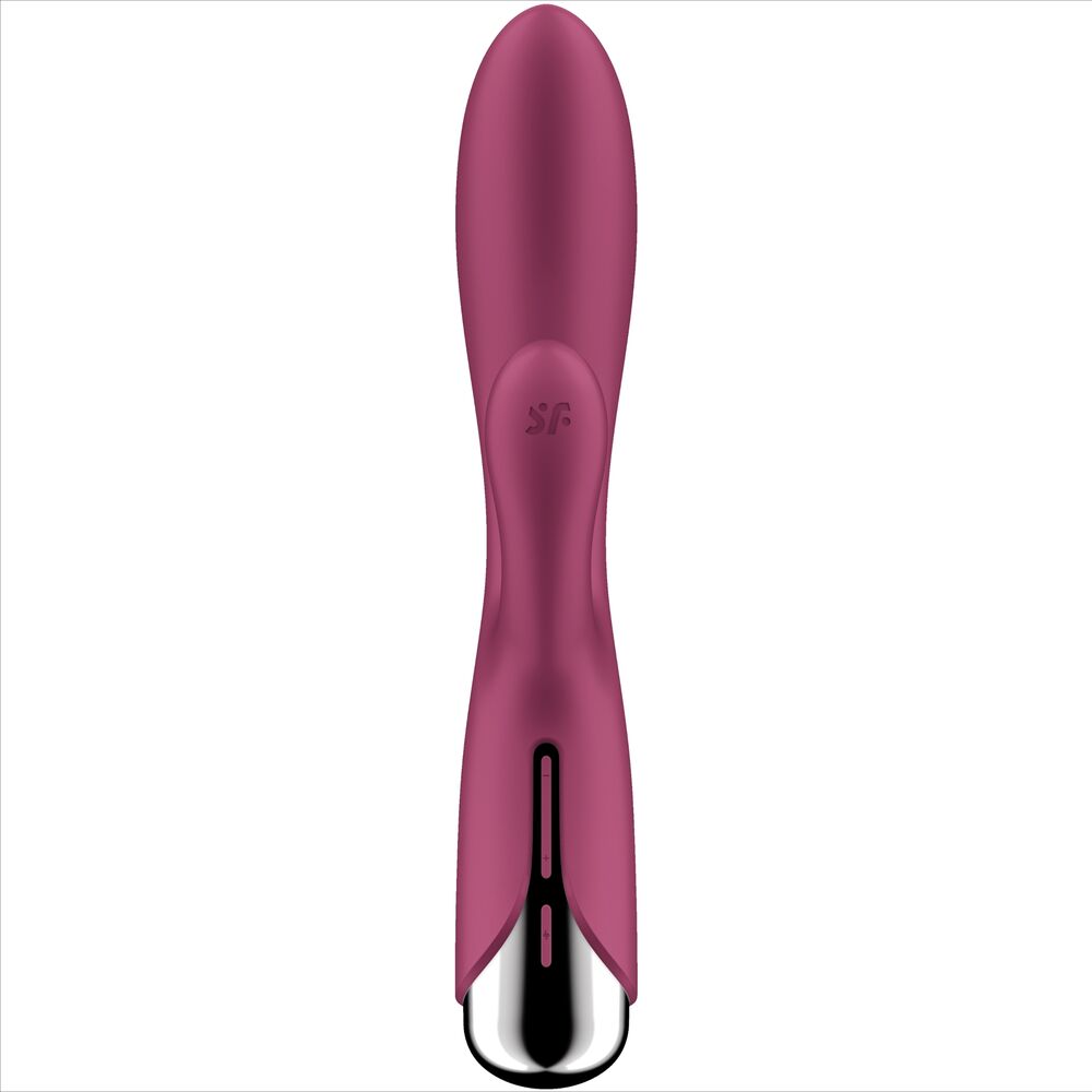 SATISFYER - SPINNING RABBIT 1 CLITORIS AND RED G-SPOT STIMULATION - ToysByMonk