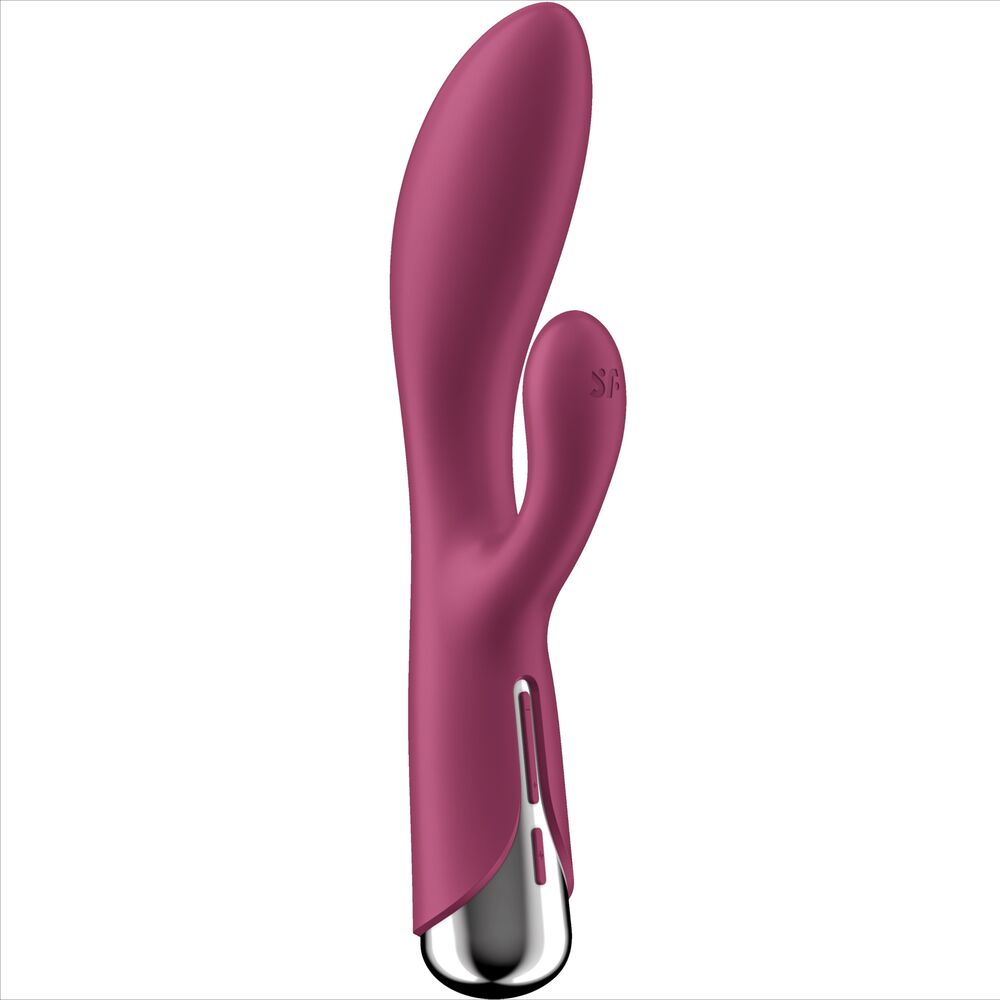 SATISFYER - SPINNING RABBIT 1 CLITORIS AND RED G-SPOT STIMULATION - ToysByMonk