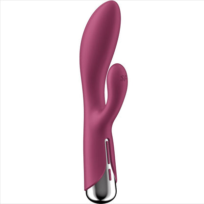 SATISFYER - SPINNING RABBIT 1 CLITORIS AND RED G-SPOT STIMULATION - ToysByMonk