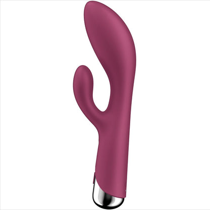 SATISFYER - SPINNING RABBIT 1 CLITORIS AND RED G-SPOT STIMULATION - ToysByMonk