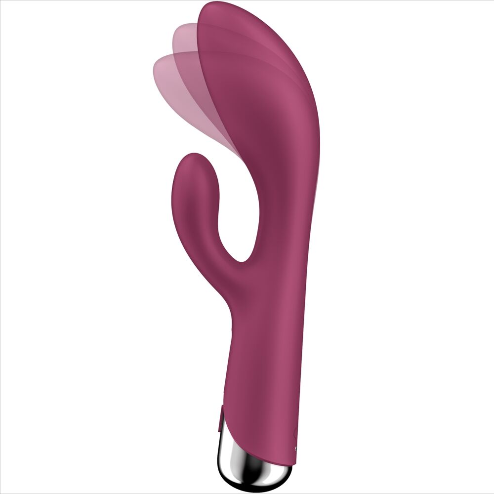 SATISFYER - SPINNING RABBIT 1 CLITORIS AND RED G-SPOT STIMULATION - ToysByMonk
