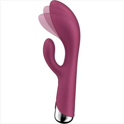 SATISFYER - SPINNING RABBIT 1 CLITORIS AND RED G-SPOT STIMULATION - ToysByMonk