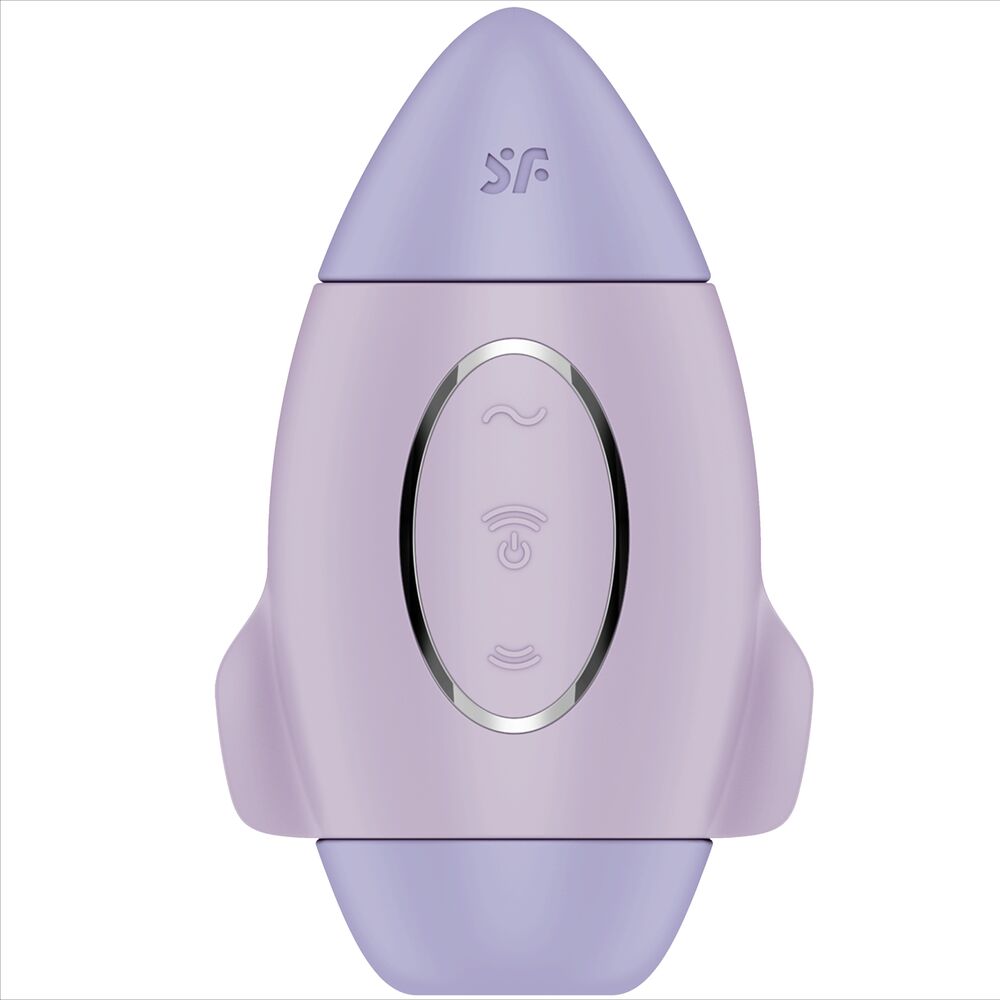 SATISFYER - MISSION CONTROL LILAC SMALL DOUBLE IMPULSE VIBRATOR - ToysByMonk
