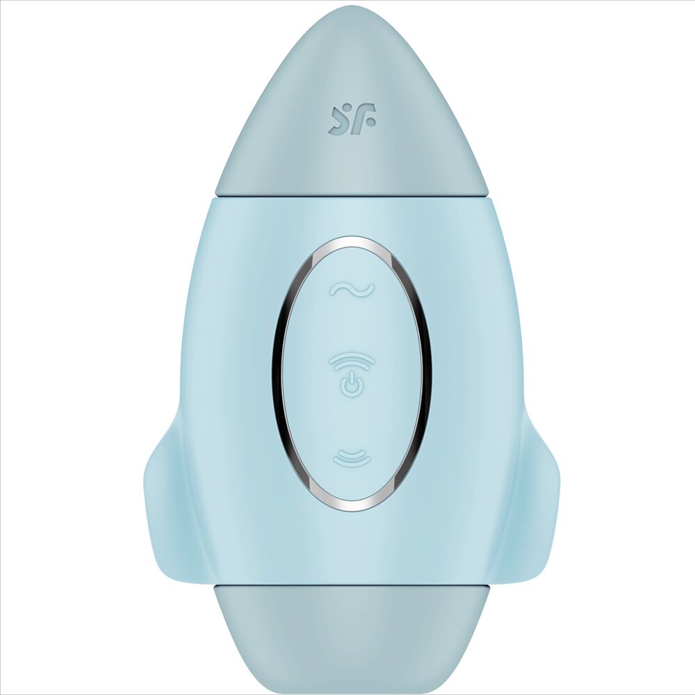 SATISFYER - MISSION CONTROL LILAC SMALL DOUBLE IMPULSE VIBRATOR - ToysByMonk