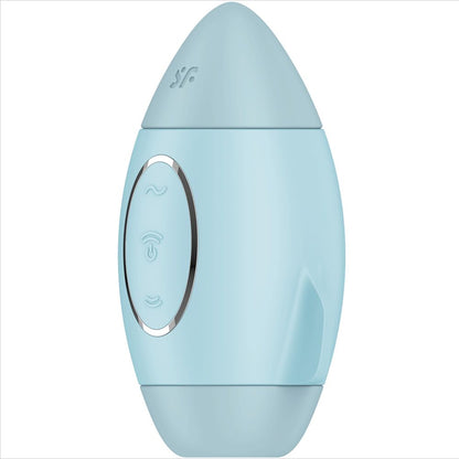 SATISFYER - MISSION CONTROL LILAC SMALL DOUBLE IMPULSE VIBRATOR - ToysByMonk
