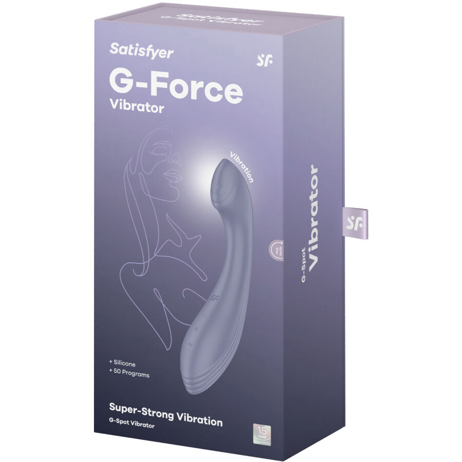 SATISFYER - G-FORCE VIBRATOR G-SPOT STIMULATOR PINK SATISFYER VIBRATOR