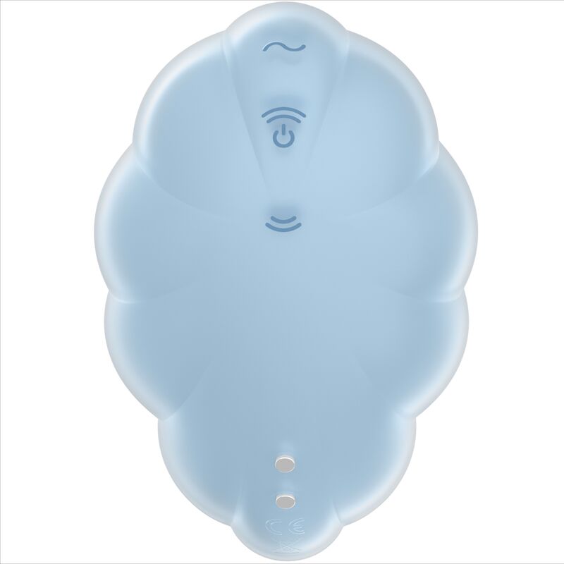 SATISFYER - CLOUD DANCER GREEN AIR PULSE VIBRATOR SATISFYER AIR PULSE