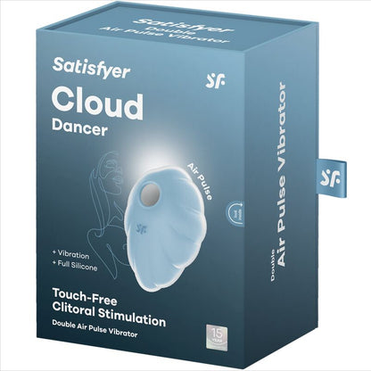 SATISFYER - CLOUD DANCER GREEN AIR PULSE VIBRATOR SATISFYER AIR PULSE