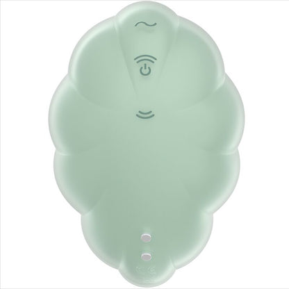 SATISFYER - CLOUD DANCER GREEN AIR PULSE VIBRATOR SATISFYER AIR PULSE