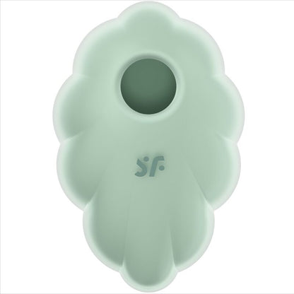 SATISFYER - CLOUD DANCER GREEN AIR PULSE VIBRATOR SATISFYER AIR PULSE
