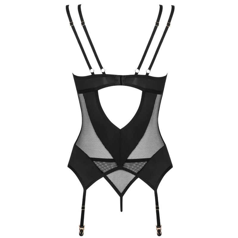OBSESSIVE - NESARI CORSET & THONG XS/S - ToysByMonk