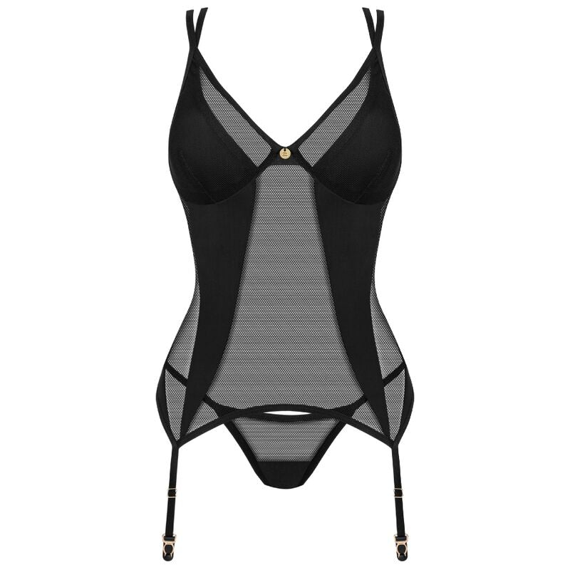 OBSESSIVE - NESARI CORSET & THONG XS/S - ToysByMonk