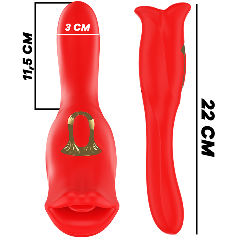 MIA - SIENA TRIPLE PLEASURE VIBRATING + BITING - ToysByMonk