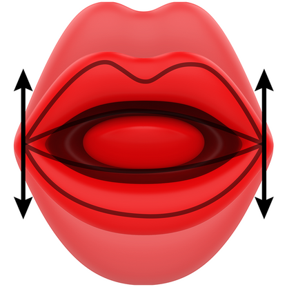 MIA - SIENA TRIPLE PLEASURE VIBRATING + BITING - ToysByMonk