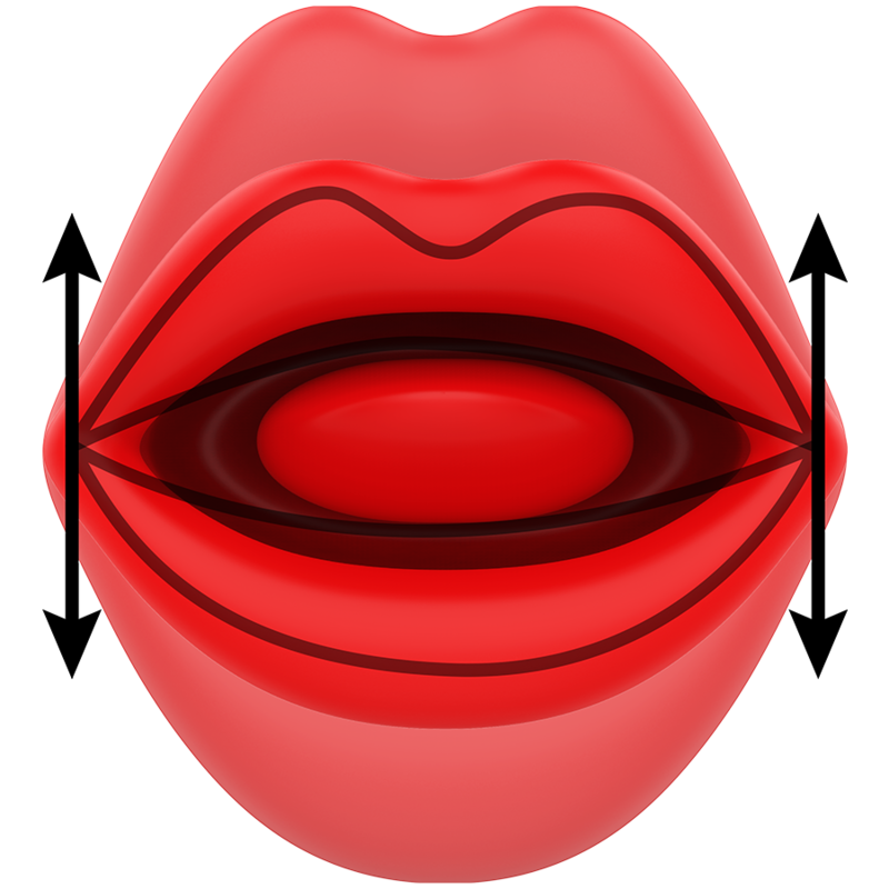 MIA - SIENA TRIPLE PLEASURE VIBRATING + BITING MIA