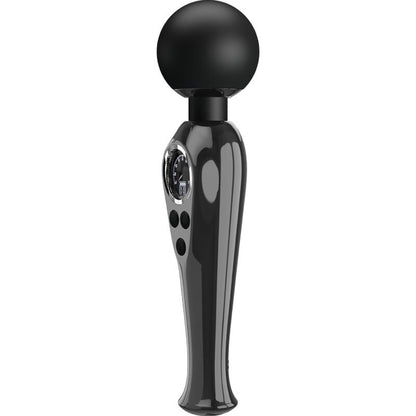 PRETTY LOVE - SKYLER VIBRATOR WAND BLACK - ToysByMonk
