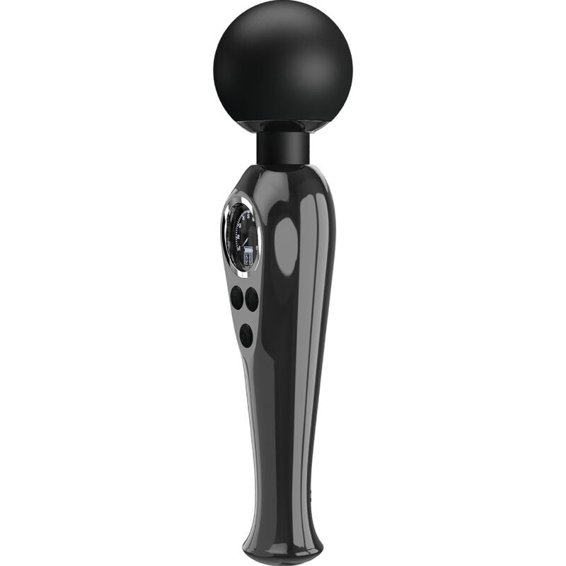 PRETTY LOVE - SKYLER VIBRATOR WAND BLACK PRETTY LOVE LED