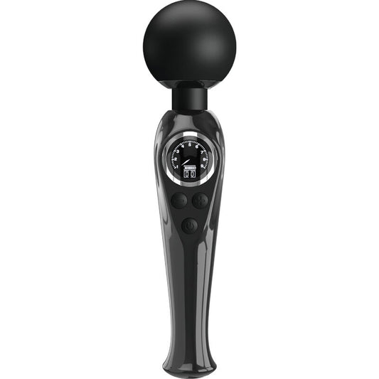 PRETTY LOVE - SKYLER VIBRATOR WAND BLACK - ToysByMonk