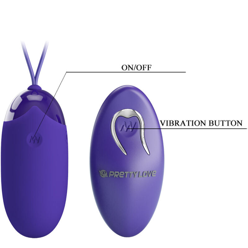 PRETTY LOVE - BERGER YOUTH VIOLATING EGG REMOTE CONTROL VIOLET PRETTY LOVE YOUTH
