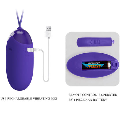 PRETTY LOVE - BERGER YOUTH VIOLATING EGG REMOTE CONTROL VIOLET PRETTY LOVE YOUTH