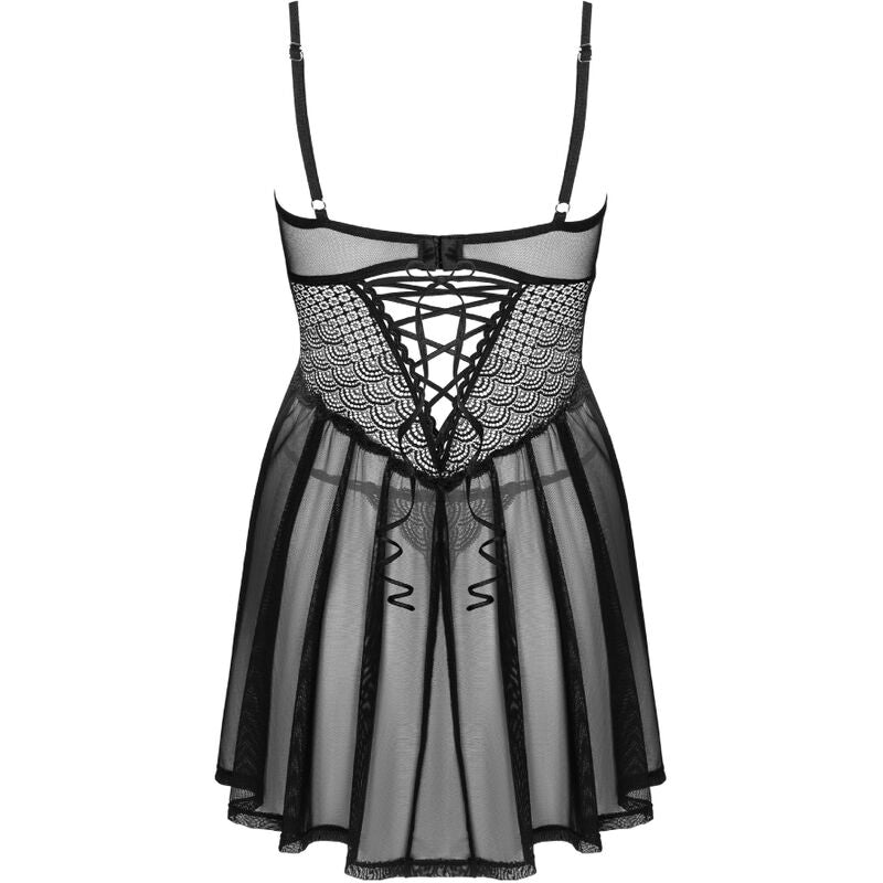 OBSESSIVE - CHEMERIS SET BADYDOLL & THONG XS/S - ToysByMonk