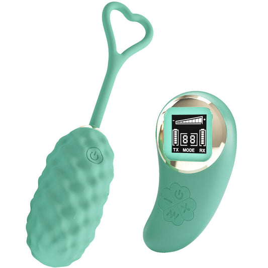 PRETTY LOVE - VIVIAN GREEN REMOTE CONTROL VIBRATING EGG - ToysByMonk