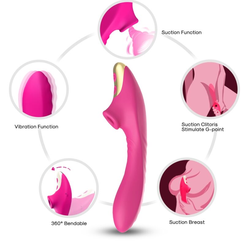 ARMONY - DUDU LICKING VIBRATING CLIT FUCHSIA - ToysByMonk