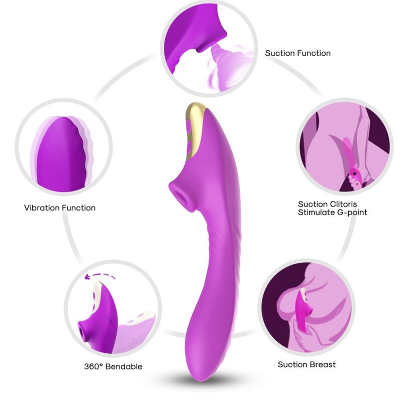 ARMONY - DUDU LICKING VIBRATING CLIT PURPLE - ToysByMonk