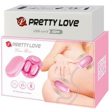 PRETTY LOVE - FUN BOX PINK VIBRATING BULLET - ToysByMonk