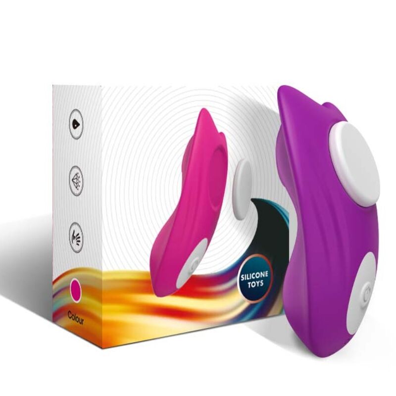 ARMONY - BUTTERFLY WEARABLE PANTIES VIBRATOR REMOTE CONTROL PURPLE - ToysByMonk