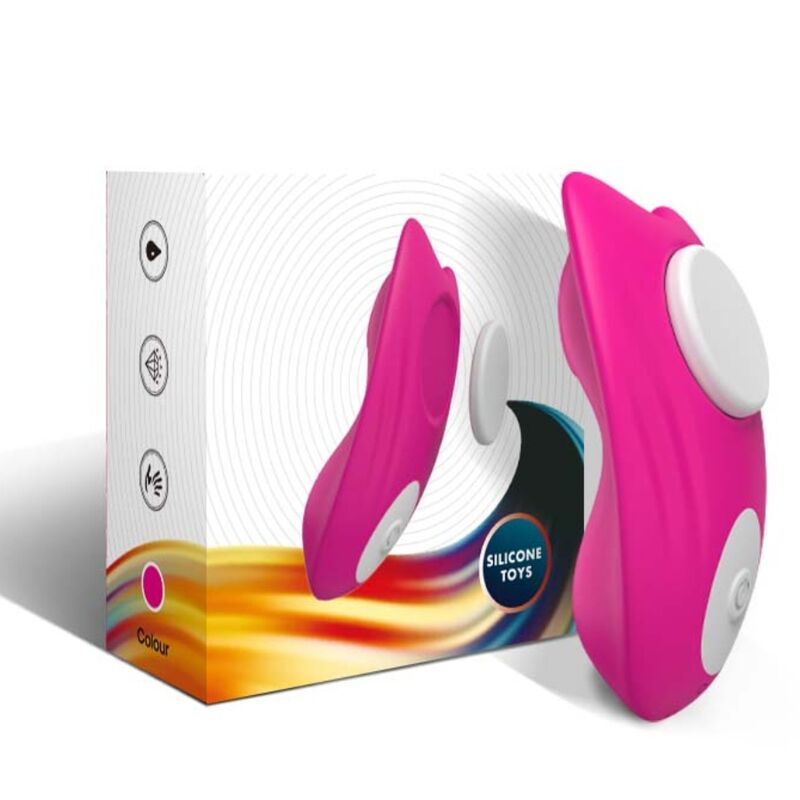 ARMONY - BUTTERFLY WEARABLE PANTIES VIBRATOR REMOTE CONTROL PINK - ToysByMonk
