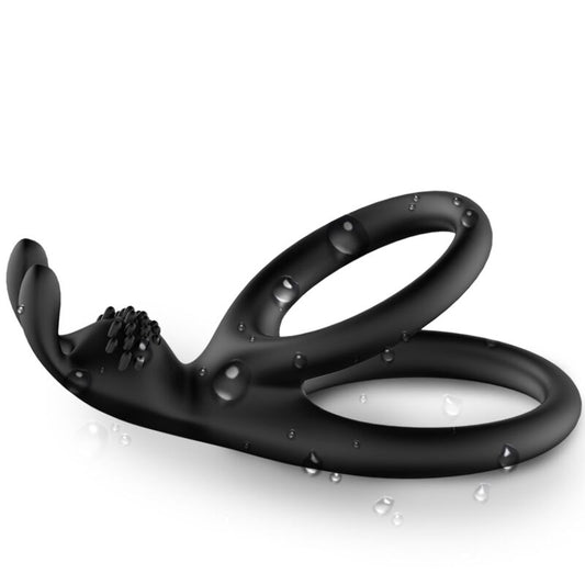 ARMONY - TENSY DOUBLE RABBIT RING BLACK - ToysByMonk