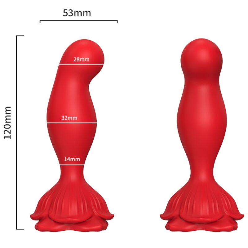 ARMONY - PINK VIBRATOR & ANAL PLUG REMOTE CONTROL RED - ToysByMonk
