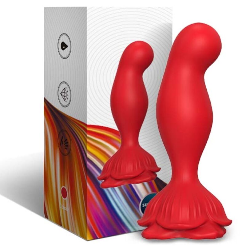 ARMONY - PINK VIBRATOR & ANAL PLUG REMOTE CONTROL RED - ToysByMonk