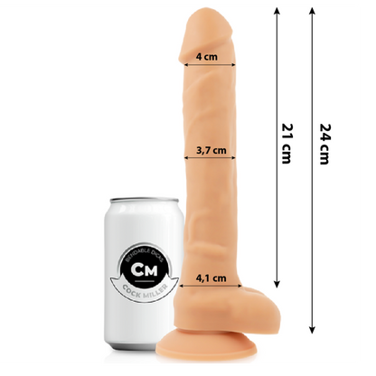 COCK MILLER - SILICONE DENSITY ARTICULABLE COCKSIL 24 CM - ToysByMonk