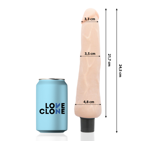 LOVECLONE - RAGNAR SELF LUBRICATION VIBRATOR 24.5 CM -O- 3.5 CM LOVECLONE