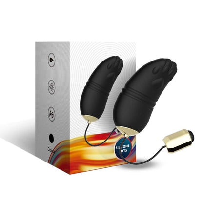 ARMONY - KITTY EGG VIBRATOR G-SPOT REMOTE CONTROL BLACK - ToysByMonk