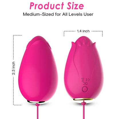 ARMONY - MANDALA EGG VIBRATOR G-SPOT REMOTE CONTROL FUCHSIA - ToysByMonk