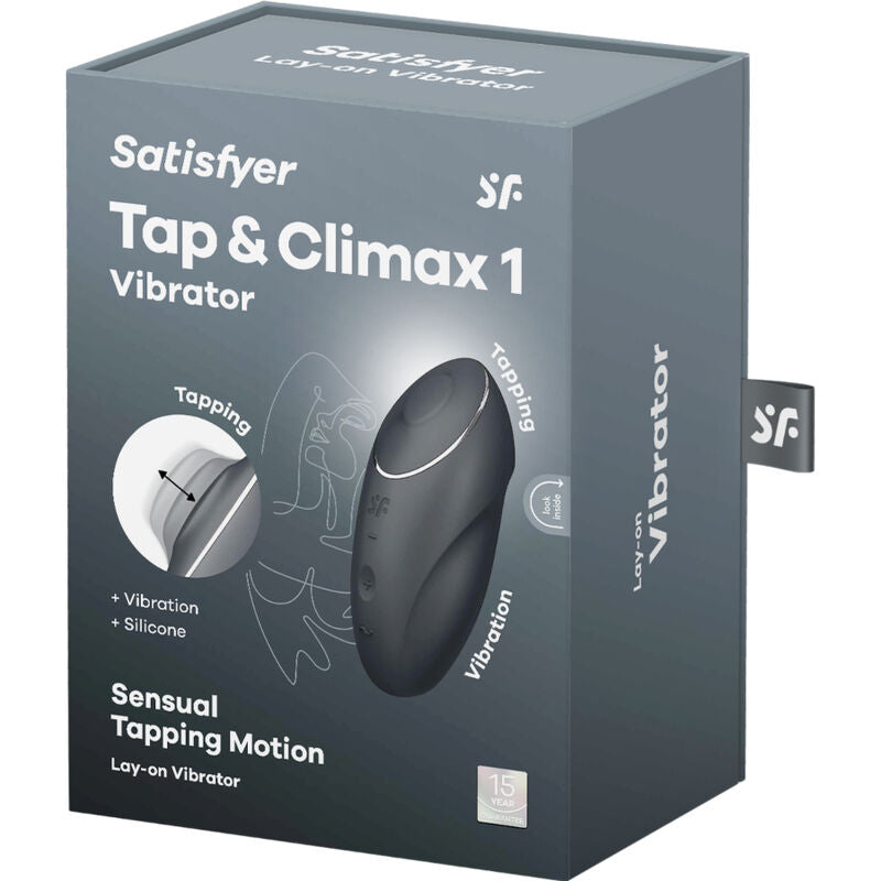 SATISFYER - TAP & CLIMAX 1 LAY-ON VIBRATOR - ToysByMonk