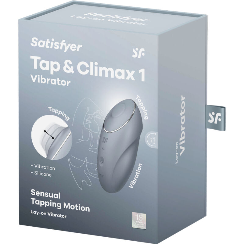 SATISFYER - TAP & CLIMAX 1 LAY-ON VIBRATOR - ToysByMonk
