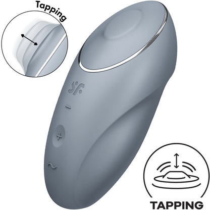 SATISFYER - TAP & CLIMAX 1 LAY-ON VIBRATOR - ToysByMonk