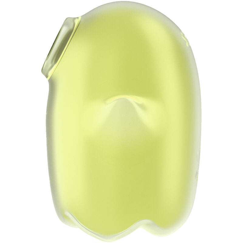 SATISFYER - GLOWING GHOST AIR PULSE & VIBRATOR YELLOW - ToysByMonk