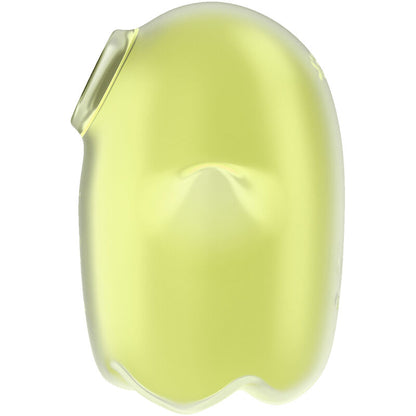 SATISFYER - GLOWING GHOST AIR PULSE & VIBRATOR YELLOW - ToysByMonk