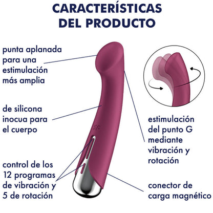 SATISFYER - SPINNING G-SPORT 1 ROTATOR VIBRATOR SATISFYER VIBRATOR