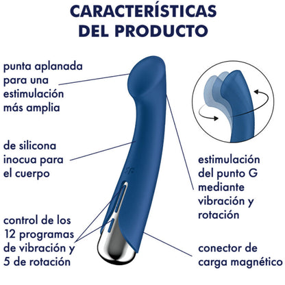 SATISFYER - SPINNING G-SPORT 1 ROTATOR VIBRATOR SATISFYER VIBRATOR