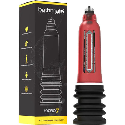 BATHMATE - HYDRO 7 HERCULES RED BATHMATE