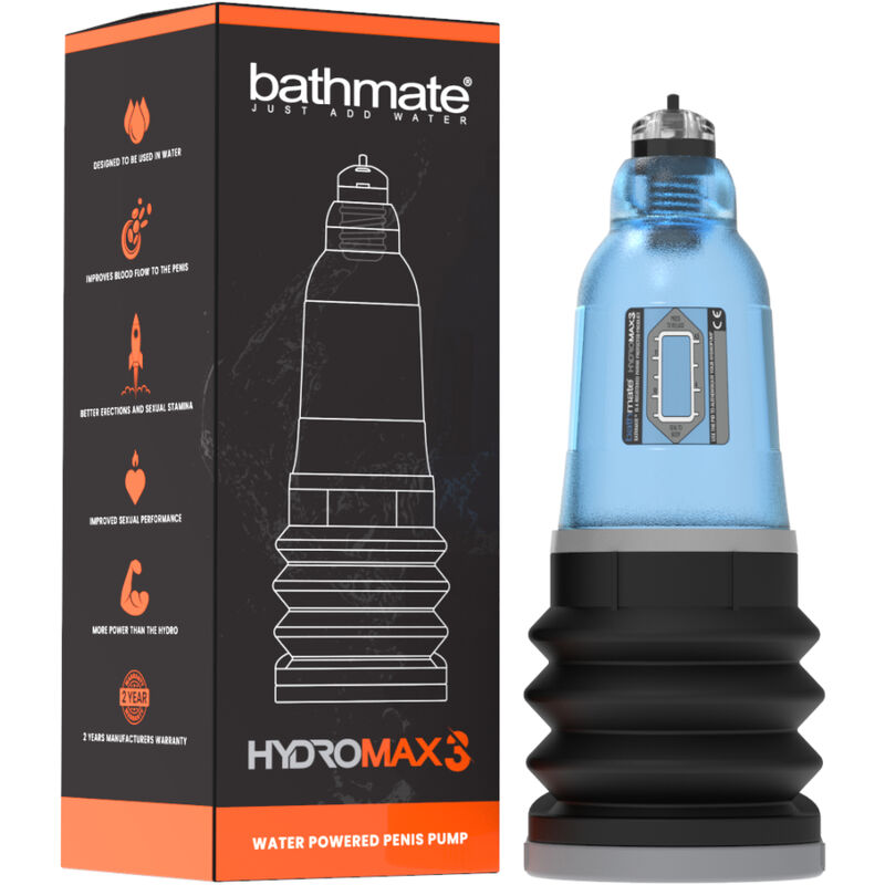 BATHMATE - HYDROMAX 3 AQUA BLUE BATHMATE