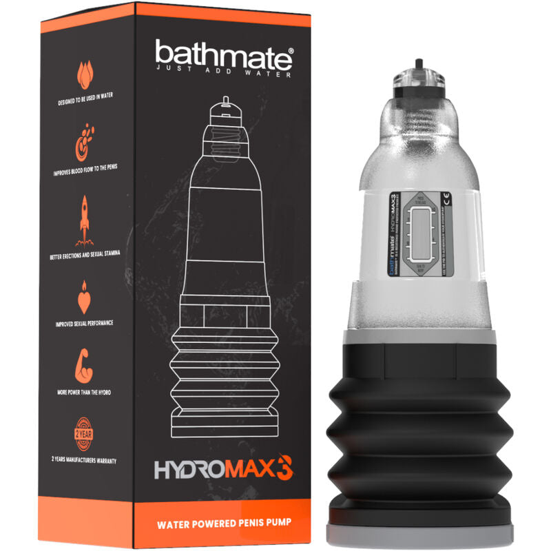 BATHMATE - HYDROMAX 3 TRANSPARENT - ToysByMonk