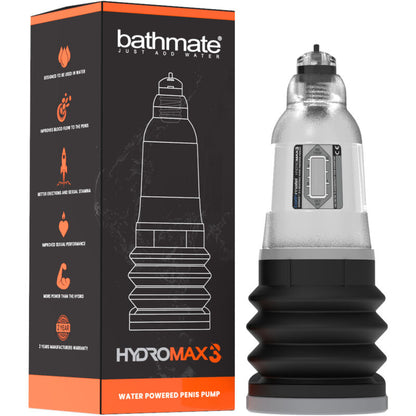BATHMATE - HYDROMAX 3 TRANSPARENT - ToysByMonk