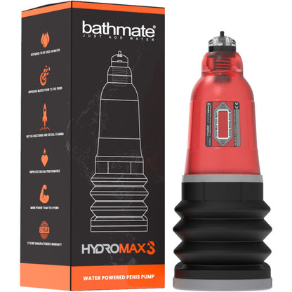 BATHMATE - HYDROMAX 3 RED BATHMATE